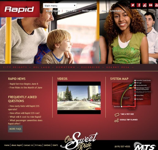Rapid MTS web site