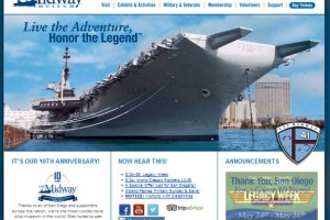 USS Midway Web site